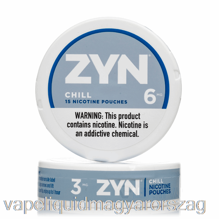 Zyn Nikotin Tasakok - Chill 3mg (5 Kiszerelésű) Vape Toll